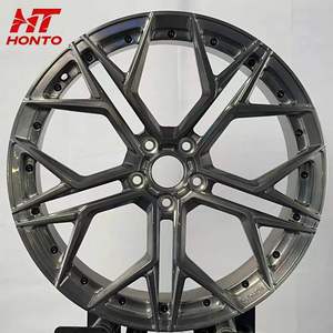 Jantes forgées en deux parties, noir brillant personnalisé, 19, 20, 22, 24 pouces, 5x112, pour Mercedes EQS <span class=keywords><strong>EQE</strong></span> <span class=keywords><strong>AMG</strong></span> Line - Product Image 1