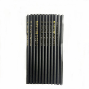 Venta al por Mayor de Juego de Lápices de Artista Hexagonales de Madera con Recubrimiento Negro 8B en Stock, Lápices Estándar - Product Image 2