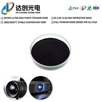 Bahan Pelapis Optik Titanium Sesquioxide Ti2O3 untuk Lensa Kamera, Reflektor Dingin, dan Perlengkapan Dekoratif
