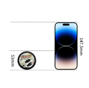 Badge elettronico intelligente con schermo HD da 1,7 pollici, badge dinamico a pixel, trasferisce foto, GIF, animazioni e video di <span class=keywords><strong>10</strong></span> secondi. - Product Image 6