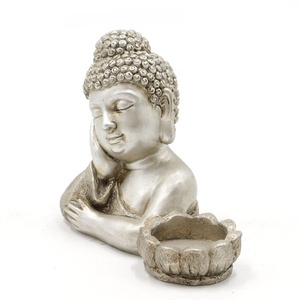 Китайский производитель, домашний декор ручной работы, статуэтка буддизма из смолы, подсвечник Будды - Product Image 3