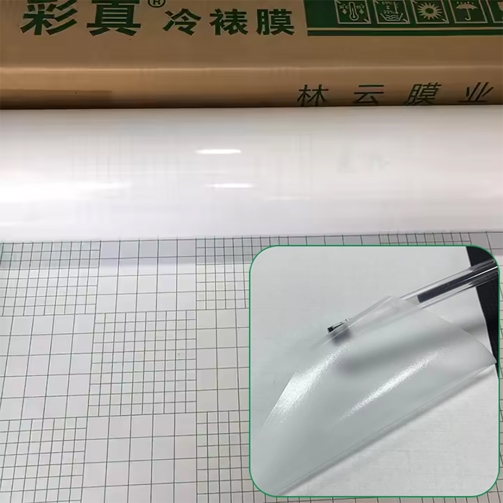 Factory Wholesale Glossy PVC Self-Adhesive Laminating Film Sheet Cold Lamination Photo Protection Poster Water Resistant