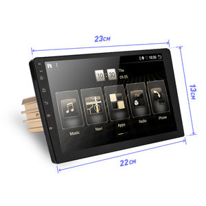 Autoradio Android 9.0 4+32G PX6 avec GPS, Navigation, Lecteur Audio Vidéo, Boîte PC, Wifi, BT, AMP 7851, OBD, DAB + SWC - Product Image 4