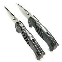 Haute qualité Portable haute dureté G10 poignée couteau pliant extérieur outil de survie Camping couteau de poche