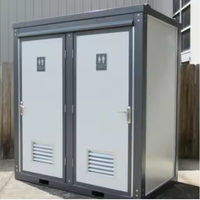 Salle de bains mobile Parc Wc public Cabine de toilette portable Camp extérieur Toilettes portables à compost Toilettes mobiles portables pour une personne