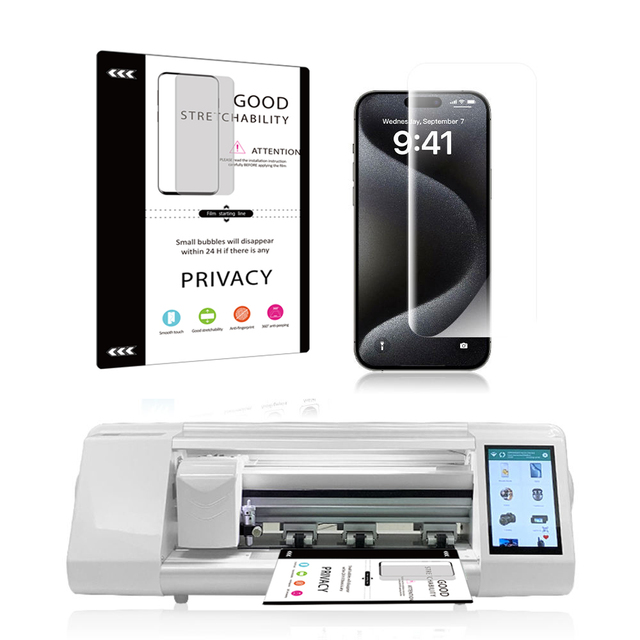 Unlimited Mobile Front Stickers Skin Making Cutter Screen Protector Hydrogel Plotter Cutter Cutting Machine
