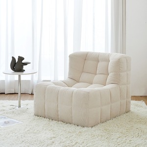 Nova Modern Huismeubilair Minimalistisch Corduroy Luie Zitzak Stoel Compressie Verpakking Enkele Lounge Bank Voor Woonkamer - Product Image 6
