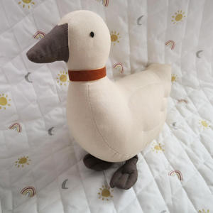 Nordic Ins nuovo tessuto cartone animato bambola di conforto bambino coniglio rilassante giocattolo con foto di scena per l'accompagnamento di compleanno - Product Image 4