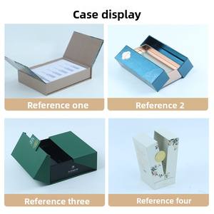 Caja de regalo para maquillaje y productos de cuidado de la piel, caja de regalo vacía, caja de regalo personalizada de alta gama con doble puerta, caja de cartón. - Product Image 3