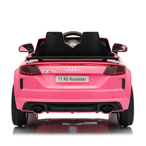 Voiture électrique populaire sous licence <span class=keywords><strong>Audi</strong></span> TT <span class=keywords><strong>RS</strong></span> 24V monoplace pour enfants, rose, avec télécommande, vente en gros - Product Image 5