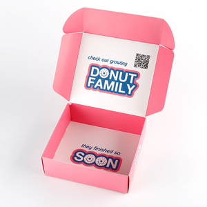 Bán buôn Logo tùy chỉnh bưu phẩm Bao bì nhỏ Gấp bìa thực phẩm Snack Bánh Cookie Gói Hội Đồng Quản trị hộp giấy - Product Image 3