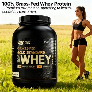 OEM/ODM Özelleştirilebilir Otla Beslenen Whey <span class=keywords><strong>Protein</strong></span> İzolatı - Doğal Aromalı Glutensiz %100 Whey <span class=keywords><strong>Protein</strong></span> Tozu - Product Image 2