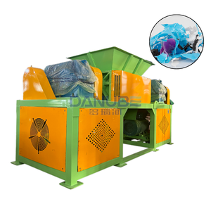 Déchiqueteur à double arbre pour biomasse, déchiqueteur de déchets ménagers, granulateur de vieux vêtements et de plastique, ligne de production de granulés, usine RDF - Product Image 1