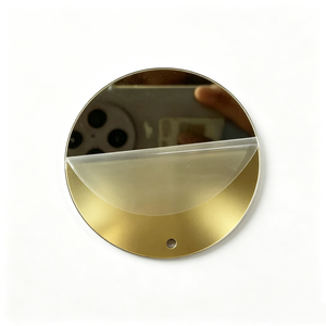 Wholesale Circular PETG Single Sided <b>Mirror</b> Sheet Shatterproof Lightweight Custom Cut Safety Reflective <b>Panel</b> - Product Image 1