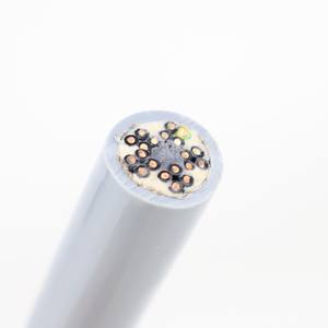 Гибкий кабель-цепь с медными жилами, ПВХ-изоляцией и экранированием, бренд LIBIN, NBR-JTVP 20x0.75, для подъемных и транспортных работ - Product Image 3