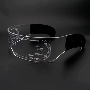 007LN18 Wholesale <strong>Fashion</strong> Party Dj Concert Festival Light One Piece Led <strong>Glasses</strong> - Product Image 6