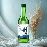 Saveur classique du fabricant vietnamien Soju alcool liqueur coréenne pour la fabrication de cocktails verre en bouteille ingrédient principal raisin
