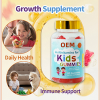 Gummies multivitaminées de l'usine OEM : Complément alimentaire sain pour enfants, vitamines en bonbons, dosage optimal, excellent rapport qualité-prix