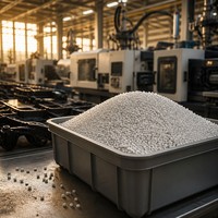 Gránulos de Nylon 66 PA66 A3W Reforzado, para Piezas Automotrices, Cables, Extrusión, Moldeo por Inyección, Pellets de Poliamida Virgen