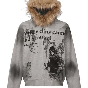 Vente en gros de sweats à capuche unisexes 350 g/m² avec impression 3D en relief, sweats à capuche surdimensionnés pour hommes, de haute qualité, personnalisés, imprimés, essentiels pour hommes - Product Image 2