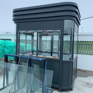 Poste de Garde en Acier Fabriqué, Soudé, Robuste, pour Sécurité d'Entrée de Parking - Product Image 1
