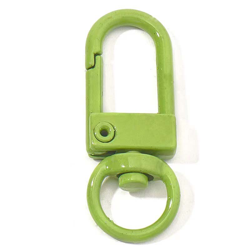 Yellow Swivel Snap Hooks - Versatile Keychain Solutions