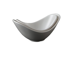 Ensemble de bols durables bon marché en gros bol en mélamine 100% en forme de <span class=keywords><strong>bateau</strong></span> incassable - Product Image 1