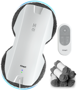 Robot de nettoyage de vitres intelligent entièrement automatique pour les maisons de grande hauteur, <span class=keywords><strong>aspirateur</strong></span> de vitres intelligent, nettoyeur de vitres électrique - Product Image 1