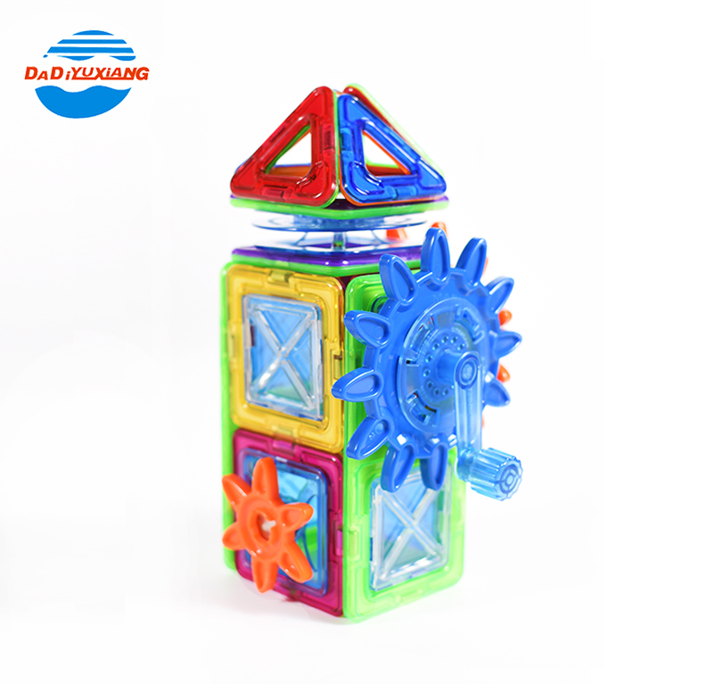 DIY 32 шт. pcs игрушка изменена Магнитный блок набор с безопасным материалом