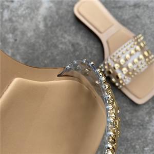 รองเท้าแตะผู้หญิงแบรนด์หรูรองเท้าแตะผู้หญิงรองเท้าแตะส้นแบนรองเท้ายาง - Product Image 5