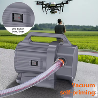 Pompe à diaphragme CAVITT 12V DC avec pistolet à gicleur automatique 75L/min, pompe de transfert de diesel, pompe de pulvérisation agricole pour l'agriculture