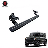 Marchepied latéral en alliage d'aluminium pour Suzuki Jimny, accessoires de fabrication, tout-terrain, marchepied électrique automatique
