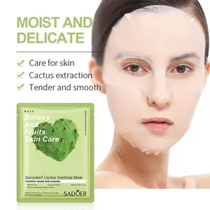 Koreanische Schönheits-Gesichtsmaske Großhandel Geschmacksrichtungen feuchtigkeitsspendende Hautpflege Fruchtgesichtsmaske