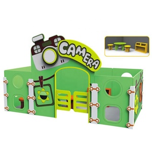 Mini maison enfants jeu de rôle ville <span class=keywords><strong>creche</strong></span> petite maison de jeu fabrication d'équipement - Product Image 6