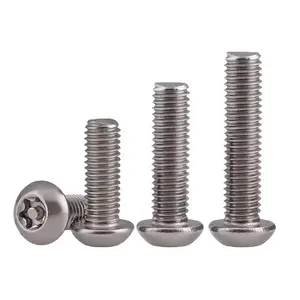 304 Stainless Steel Anti-theft Screws Pan Head Plum Screws M2m2.5m3m4m6m8