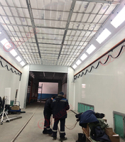 Fabricant direct de cabines de peinture pour camions de grande taille, cabines de peinture polyvalentes et grandes cabines de pulvérisation chauffées au diesel