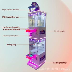 เครื่องคีบตุ๊กตาหยอดเหรียญขนาดเล็กทันสมัย รุ่นใหม่สำหรับเด็ก ใช้เหรียญแบบอังกฤษ ของขวัญสุดฮิต - Product Image 2