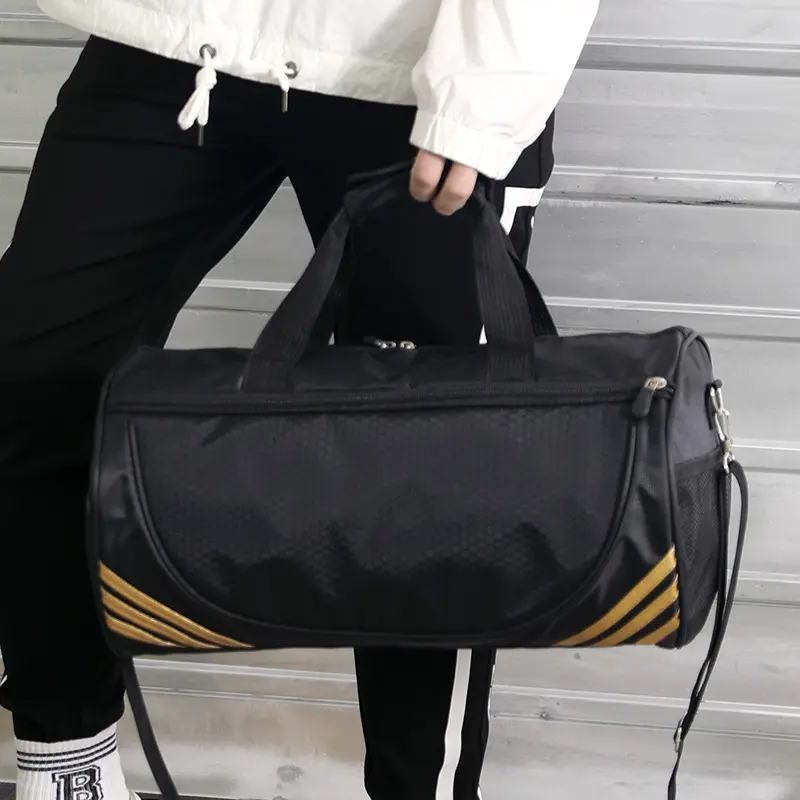 Scandinavian dây kéo Duffel nhà sản xuất phù hợp với phòng tập thể dục giày và túi xi lanh Yoga Túi