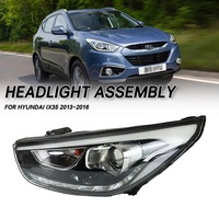 Ensemble de phares avant 12V pour Hyundai IX35 2013 2014 2015, faisceau haut et bas, remplacement du phare, OEM 92101-2S500 92102-2S500