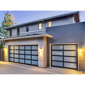 <span class=keywords><strong>Porte</strong></span> <span class=keywords><strong>de</strong></span> <span class=keywords><strong>garage</strong></span> <span class=keywords><strong>sectionnelle</strong></span> en verre givré Hayden 16*8 16*7 à vue complète, automatique, électrique, télécommandée, pour villa - Product Image 1