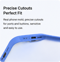 Coque de téléphone mate anti-rayures pour iPhone 17 16e 15 Pro Max, protection renforcée des bords de l'appareil photo