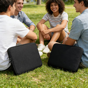 Sac latéral pour ordinateur portable pour femme, housse de protection pour ordinateur portable Alienware, étui personnalisé réutilisable pour ordinateur portable de jeu, couverture de livre par sublimation - Product Image 5