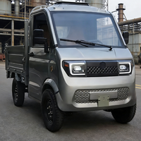 26 EU EEC COC Véhicule utilitaire électrique léger 4 roues, type mini-fourgonnette, 105 Ah, pour adulte, à énergie nouvelle, avec fonction pick-up et tricycle de transport de marchandises