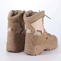 Bottes tactiques de randonnée Jungle Ranger, bottes tactiques d'extérieur avec fermeture éclair