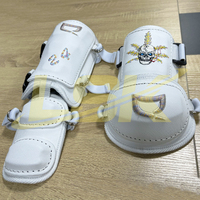QLAEN Ensemble de protection personnalisé pour coude et jambe de batteur de baseball, fabrication en usine
