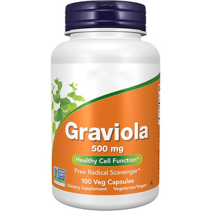 Cápsulas Vegetales de Graviola Annona Muricata 500mg para Apoyo a la <span class=keywords><strong>Salud</strong></span> Celular, Función Inmunológica, Protección Antioxidante y Digestión OEM - Product Image 1