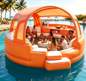 <span class=keywords><strong>Canapé</strong></span> <span class=keywords><strong>gonflable</strong></span> portable 2026 en PVC 3x3.32x2.21m <span class=keywords><strong>pour</strong></span> fêtes aquatiques, pont flottant, parc aquatique et <span class=keywords><strong>piscine</strong></span> de relaxation - Product Image 1