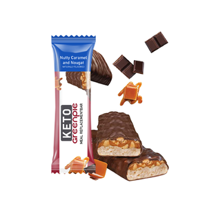 ألواح بروتين كيتو منخفضة الكربوهيدرات والسكر، عالية البروتين، بنكهة جرينباي، تدعم الطاقة، منتجات OEM - Product Image 5