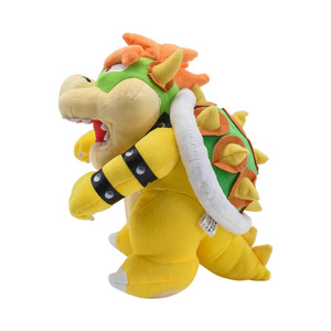 Peluche Super Malio Brothers Bowser, Grande Pupazzo <span class=keywords><strong>Re</strong></span> Koopa che Sputa Fuoco, Bowser Jr., Animale di Peluche per Bambini - Product Image 5
