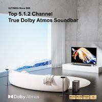   Barre de son NOVA S80 5.1.2CH avec caisson de basses sans fil de 8 pouces, Dolby Atmos et transmission 4K HDR pour téléviseurs de grande taille